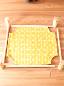 Pet Hammock Elevated Bed for Cats and Dogs Multiple Choice for Fabrics Design