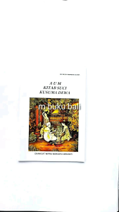 Aum Kitab Suci Kusuma Dewa