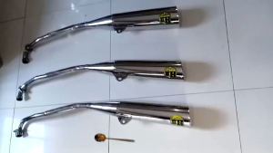 Honda Wave CX 110 POWER PIPE 44 MM WITH SILENCER