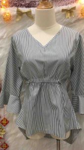 Áo Cổ V Tay Loe 2hand hiệu J.anglicum- Size M(#A100)