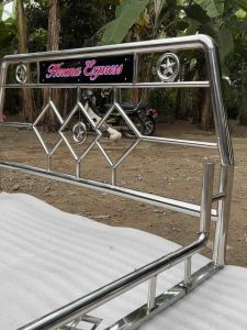 Rolbar Pickup Bahan Stainless Tinggal Dibaut