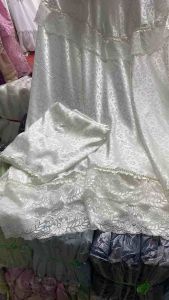 Terbaru. Mukena Dewasa sutra jaguar renda tile RAMPEL bawah full. Mukena mewah