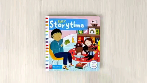 Campbell Busy Storytime Push Pull Slide Board Book