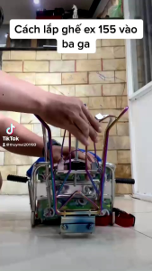 Ghế ngồi xe máy cho bé xe Winner X. Exciter 155.Ghế tựa vòng bảo vệ