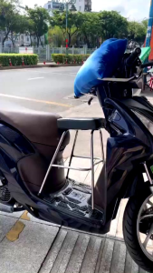 Ghế Đôn đi xe máy cho bé xe Vision. Freego. Mio. Click. Không Gác Chân