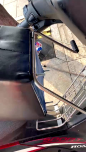 Ghế nệm đi xe máy cho bé xe Wave.Sirius. Jupiter. Honda Cup