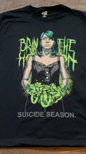 Kaos band Bring Me The Horizon Suicide Season T shirt distro BMTH rock metal