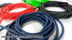 PAKET HEMAT Karet Speargun 16mm + Dyneema + Tali Ikat