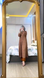 Promo Tunik Wanita Terbaru 2024: Bahan Adem Busui Friendly & Baju Muslim Kekinian Sabrina Alvira