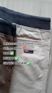 CELANA PANJANG CHINO PRIA SLIMFIT KATUN STRETCH MELAR QUALITY COCOK BUAT KERJA HARIAN TERBARU