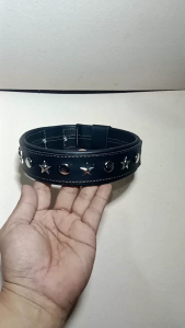 kalung kulit anjing pemburu dewasa selayang ras kampung 2jari 25jari 3jari 4jari