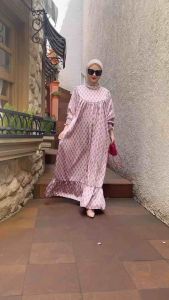 GAMIS SULTAN BUNGA KECIL TERLARIS