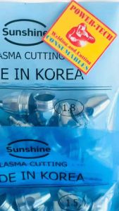 [10 BỘ GIÁ TỐT hơn] Bộ Béc Cắt Plasma P80 SUNSHINE  bao gồm: Vỏ Bép F1.8 và Điện Cực Lõi Bánh Răng ( Bọc Xanh Mới )