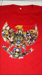Kaos Garuda Besar Batik & Kaos Distro Pria Wanita