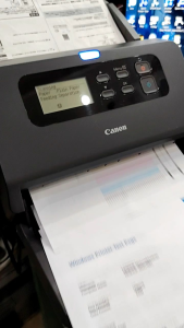 Máy Scan A4 2 măt Tự động Canon formula DR-M260. hàng cũ hinh thức đẹp 90% đủ phụ kiện