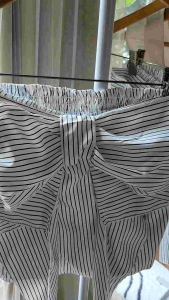 Sweet Bow Stripes Tube Top
