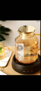 Teko Air Teh 1.8 Liter Tahan Panas & Gelas Kaca