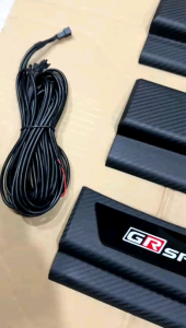 Sillplate Samping Raize Rocky GR SPORT 2021 2023 2024 2025 2026 2027 Hitam Platinum Carbon Lampu / Non LED