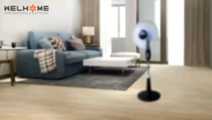 Kipas Angin Berdiri 16 inch Welhome WH - 1681 Stand Fan Kipas Elektrik