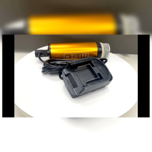 JSV Pompa Sedot Bensin Oli Mobil Elektrik Transfer Pump 51mm 12V 32L/m - JS-12 - Silver