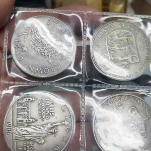 เหรียญสะสม ต่างประเทศ ชุด 6 เหรียญ