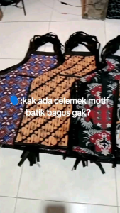 Celemek Batik kekinian