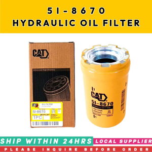 5I-8670 HYDRAULIC OIL FILTER [LIMITED STOCK. READY TO SHIP WITHIN 24HRS. LOCAL SUPPLIER WARRANTY]  FOR CATERPILLAR ENGINE PART