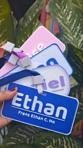 3D Personalized ID Name tags