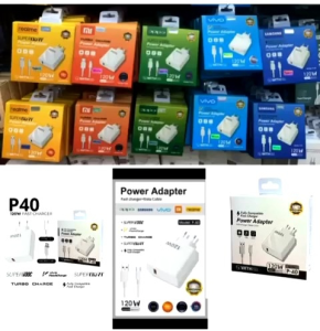 Charger Adapter Brendet Super Vooc Fast Charging 120W Type C Tc Casan support Charging 100% Original