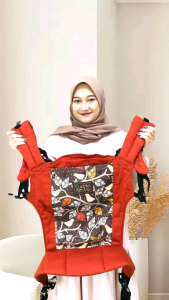 Gendongan Bayi Cuddleme Lite Carrier Cuddle Me Murah Gendong Depan Belakang M shape Instan 4 bulan BB 20kg