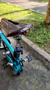 ULAC Quick Bicycle Cable Lock for Brompton Pikes 3sixy