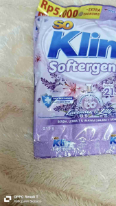 2bungkus Soklin Serbuk Antinoda 210gr