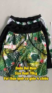 Quần bơi nam lửng màu đen đồ bơi nam đi bơi biển tiện lợi BIKINI SG