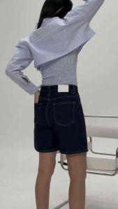 PanchitarOFFICIAL | Sunlit Denim กางเกงยีนส์ขา3ส่วน ยีนส์สีเข้มและยีนส์ฟอกสีสวย ทรงขากระบอกกว้าง ทรงดีมากๆ