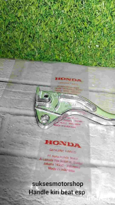 Handle Hendel Kiri Rem Belakang CBS [Silver] Honda Beat F1 Pop ESP Vario 110 Led 125 150