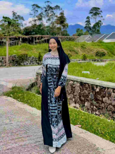 Gamis crinkle model baru   Rb 110  pJB 138 bawah 210