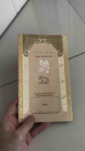 Blangko Undangan Kosong Pernikahan Erba Kartu BLANKO Simple 88132 (5 Lembar atau 100 Lembar)