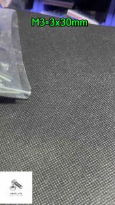 Ốc vít tán M3 3ly dài 3cm túi 100 con (170g) có kèm tán