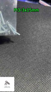 Ốc vít tán M3 3ly dài 1.5cm túi 100 con (110g) có kèm tán