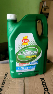 Oli TOP 1 ZENZATION Diesel 10W-40 5L – Full Synthetic Perlindungan Mesin Diesel Modern & Tahan Panas