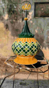 KUBAH MASJID MODERN/DEKORATIF 50CM