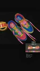 ORIGINAL Shoelaces/tali sepatu katakana series by daad.co Type T
