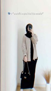 SINGLET DRESS TANPA LENGAN SHAKILA HQ INNER DAILY OUTFIT CASUAL SIMPLE ELGANT MODIS 2025