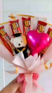 Buket Boneka Wisuda Bengbeng | Buket Wisuda | Buket Perpisahan