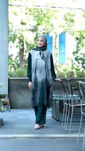 ONESET HIJAB BY TULUS SETELAN LONG TUNIK KULOT FREE JILBAB