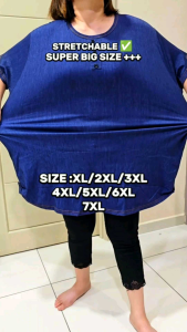 Big Size Baju Blouse ( XL - 7XL ) Plus Size Hot sale Good Quality.