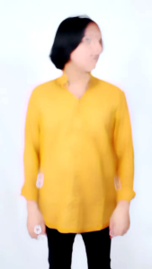 Kemeja Polos Lengan Panjang | Kemeja Polos Warna Kunyit