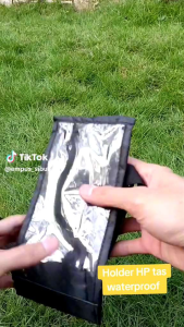 tas hp anti air layar sentuh tas hp gojek