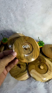 TUTUP GELAS /CANGKIR /MUG BERBAHAN KAYU JATI