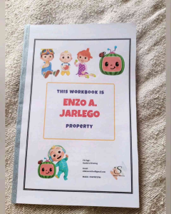 Customized Workbook For kids